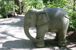 Thai gardens, #149 elephant&nbsp;art