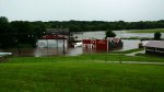 flooded pageant site