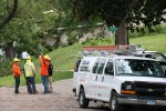 Faribault storm, #74 Cedar Lake Electric & other crews