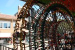 Art in Decorah, #136 Ferris Wheel made from KNEX