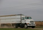 Harvest, #123 grain truck up close rural Lamberton