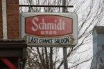 Hendrum, #296 Last Chance Saloon&nbsp;sign