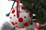 Christmas in Northfield, #11 polka dot&nbsp;ornament