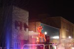 Winterfest parade, #27 Rudolph on top of Faribault police&nbsp;vehicle