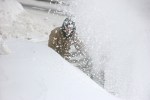 Snow in MN, #3 close-up of&nbsp;snowblowing