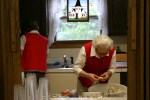 Trondhjem Church, women in kitchen&nbsp;#31