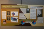 WW I exhibit, #41 immigration&nbsp;info