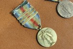 WW I exhibit, #61 war&nbsp;medals