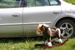 Flea market, #48 toy pony by&nbsp;vehicle