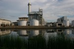 Faribault Energy Park, #1 plant reflecting in&nbsp;pond