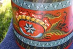 Country social, #41 rosemaling&nbsp;basket
