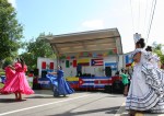 Hispanic fest, #108 dancers & crowd in costume