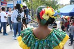 Hispanic fest, #37 back of with flower in hair in costume