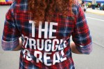 The Struggle Is Real message on shirt,&nbsp;#227