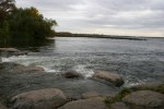 Dunton Locks County Park, #240 lake with rocks in&nbsp;foreground