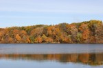 Fall colors in MN, #9 trees reflecting on Kelly&nbsp;Lake