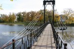 Pelican Rapids, #130 suspension bridge&nbsp;close-up