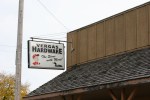 Vergas MN, #201 hardware store&nbsp;sign