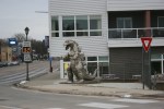 Art in Mankato, #4914 dinosaur sculpture