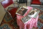 Photo exhibit, #5850 Edward Curtis books on&nbsp;table