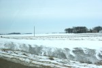 SW MN, #5664 snow drifts along drainage&nbsp;ditch