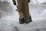 Snow removal, #6200 blowing snow boot&nbsp;view