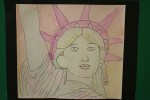 Student art, #6544 Lady&nbsp;Liberty