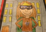 Student art, #6555&nbsp;superhero