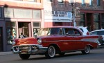 Car cruise, #7535 red 57 Chevy