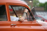 Car cruise, #8374 tatooed arm