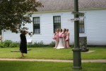 Village of Yesteryear, #8551 photographing bride &&nbsp;attendants