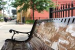 Benches, general #9713 partial view of Central Ave&nbsp;bench