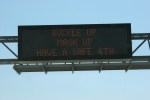 Fourth of July in Wisconsin, #8962 buckle up, mask&nbsp;up