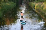Nature, #8997 paddleboarders on Wingra Creek in Madison