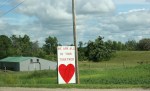 Rural MN, #9749 roadside sign