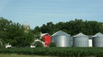 Rural sw MN, #8708 red barn &&nbsp;bins
