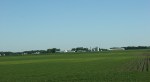 Rural sw MN, #8710 field & farms in&nbsp;background