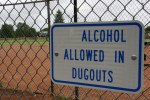 Signs, #9614 alcohol&nbsp;allowed