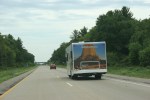Travel, #9461 camper on&nbsp;interstate