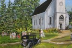Art, #751 1938 Church Wedding by Linda VanLear
