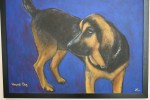 Art, #766 You ain’t nothin’ but a hound dog by Julie M Fakler