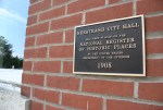 History, #595 historic plaque at city&nbsp;hall