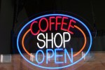 LaNette’s Coffee Shop, #37 neon sign
