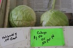 Vegetable stand, #74&nbsp;cabbage