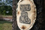 Bike trail, #984 you are loved&nbsp;sign